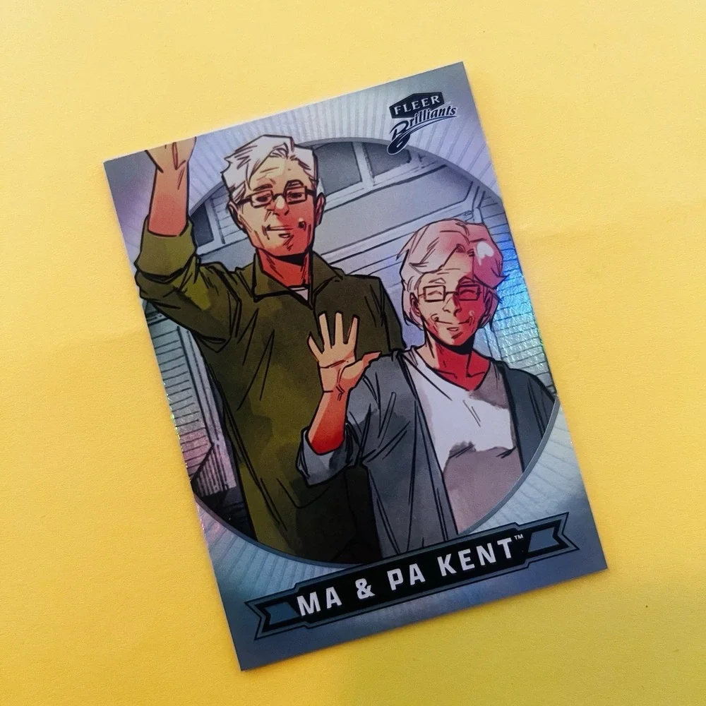 2025 Upper Deck Fleer‎ Brilliants Superman Ma & Pa Kent #10 Base DC